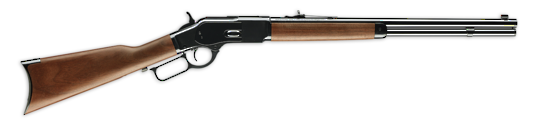 Winchester 1873 Short Rifle 44-40win Wood Blued